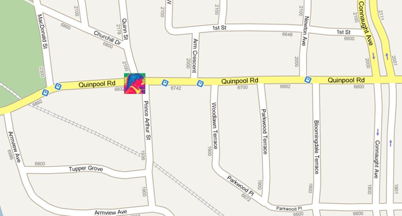 Cia's Torch Relay on Quinpool Rd