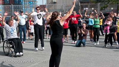 Cia Tweel 2011 Terry Fox Run with Rick Hansen-1120782
