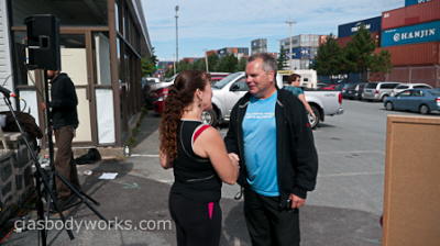 Cia Tweel 2011 Terry Fox Run with Rick Hansen-1120907